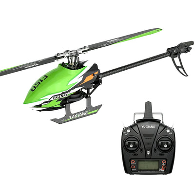 LinkMejor F150 2.4G 6CH 6-Axis Gyro 3D6G Dual Brushless Direct Drive Motor Flybarless RC Helicopter BNF / RTF