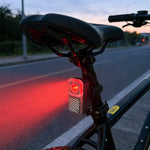 LinkMejor Smart Monitoring Warning Bicycle Taillight High Lumen Waterproof Bike Sensor Rear Light for MTB Road Cycling Safety