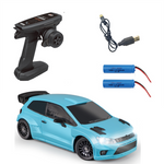 LinkMejor 2801 RTR 1/28 2.4G 4WD RC Car Drift for POLO R LED Light On-Road Full Proportional Racing Vehicles Models Toys 3.7V 1s Battery
