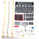 6 Digits DIY Clock Kit Auto Display Time DIY Alarm Clock Soldering Practice Kit for Students and Diyers DC4.5V-5.5V