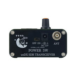 5W usDX SDR QRP Transceiver QCX-SSB to SSB 3-Band All Mode High Frequency Transceiver with Handheld Microphone