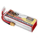 LinkMejor Power 14.8V 4500mAh 100C 4S Lipo Battery XT60 Plug for FPV RC Drone