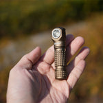 Manker E03H III 1200LM Magnetic Tail EDC LED Flashlight Built in 14500 Battery Rechargeable Portable Mini Torch, with White/Red/Green Filters Clip L-shape Pocket Light