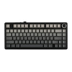 LinkMejor F75 80 Keys Tri-mode Customized Mechanical Gaming Keyboard Hot Swappable RGB BT/2.4G/Type-C 75% Layout Wireless Gaming Keyboard Gasket Structure