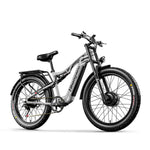 [USA Direct] Shengmilo S600 Electric Bike 48V 17.5AH SamsungBattery 1000W*2 Dual Motors Recommended Top Speed 25KM/H 26inch Tires 90KM Max Mileage 150KG Max Load Electric Bicycle