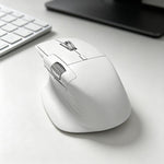 LinkMejor A1 Tri-mode Wireless Mouse PAW3212 4800DPI Dual Scroll Wheel Fast Flywheel Ergonomic E-sports Gaming Mouse