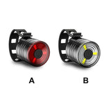 400lm LED Rear Bike Light Safety Tail Light Waterproof Professional  Natural White Bicycle Cycling Light Adjustable Button Battery For Camping Hiking Caving Everyday Use