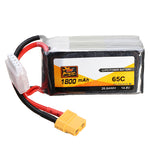 LinkMejor 14.8V 1800mAh 65C 4S Lipo Battery XT60 Plug For RC FPV Racing Drone