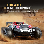 LinkMejor C8839 RTR 1/14 2.4G 4WD RC Car Off-Road Truck Full Proportional High Speed LED Light Remote Control Vehicles Models Toys