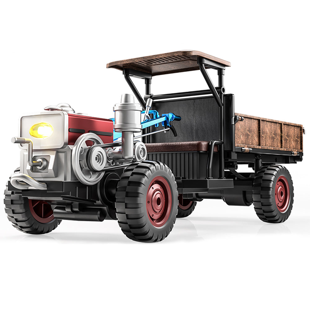 LinkMejor C8836-YW 2.4G 4WD Full Scale Remote Control Simulator RC Car Tractor Vehicle Models RTR