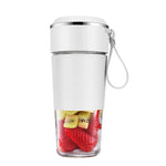 Portable Juicer 6 Blade Usb Rechargeable Wireless Mini Smoothie Blender Mixer Fruit Juice Maker Electric Juicer Machine Glass Cup