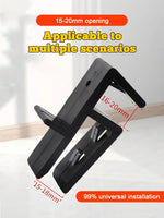 4PCS 15-20mm Wardrobe Closing Board Clip Carpentry Closing Fixed Clamp Tool Wood Marking Fixture