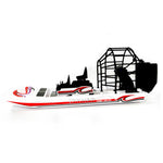 LinkMejor 2.4G High Speed 55km/h Swamp Air RC Boat Snow Beach Water Vehicle Models