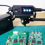 TS1M Multi Function Mini Soldering Station 200W Max Power 100 450°C Adjustable Temperature USB Type C DC Interface Portable Compact Design PID Temperature Control Professional Electronics Tool