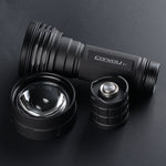 Convoy Z1 SST40 2000lm 12-group Modes + Zoomable Temperature Control 18650/21700 Powerful LED Flashlight