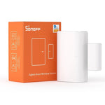 LinkMejor SNZB-04P Zigbe Door Window Sensor Tamper Alert Smart Scene Remote Control Smart Home ZHA Work with Alexa Google Home