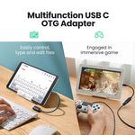 Ugreen US154 Type-C Male to USB3.0 Female OTG Adapter Cable for Phone Laptop Tablet U Disk