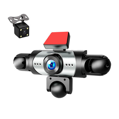 5 Lens Dash Cam 360 Degree Car Camera 1080P Front Rear Inside DVR Recorder WiFi Night Vision 24H Parking Monitor Loop Recording
