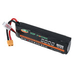 LinkMejor 11.1V 5000mAh 100C 3S LiPo Battery XT60 Plug with T Deans Plug for RC Drone