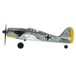 LinkMejor Mini FW190 400mm Wingspan 2.4G 4CH 6-Axis Gyro One Key Aerobatics XPilot Stabilization System EPP RC Airplane BNF/RTF Compatible DSM S-BUS Protocol for Beginner