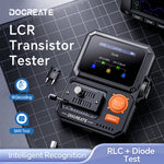 LinkMejor LCR-D2 Transistor Tester Digital LCR ESR Meter SMD Component Analyzer with IR Decoder for Diode Capacitor Inductor Resistor MOSFET IGBT