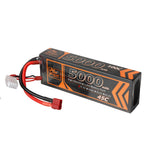 LinkMejor 11.1V 5000mAh 45C 3S LiPo Battery T Deans Plug for FPV Racing Drone