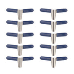 42PCS Rubber Padlock Type Lockpicking Tool Set Suitable for Opening One-Word Locks, Car Locks, Padlocks, Etc.