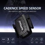LinkMejor C1 Bike Speed Cadence Dual Sensor Bluetooth BLE5.0 ANT+ Dual Protocol Low Power Consumption Waterproof Measure Speedometer for MTB