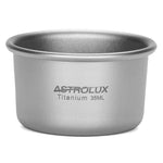 Astrolux® Ti-C1 Titanium Cup Titanium Tea Cup Outdoor Camping Tableware Drinking Mug Picnic Daily Drinkware Home Use Outdoor Backpacking Hiking