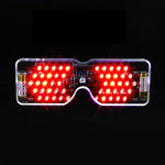 DIY Kits LED Light Emitting Glasses Making Kit Voice Activated Light-emitting Diode Flashing Light Electronic Soldering Set