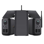 LinkMejor Solar WiFi Camera 2/4 Cameras Kit 3MP PIR Motion Detect Two Way Audio Night Vision IP66 Waterproof Wireless Outdoor Security Cameras
