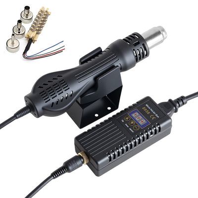 Soldering Station 8858 Portable Digital Hot Air Gun BGA Rework Solder Station Hot Air Blower Heat Gun Desoldering Than 858D 858