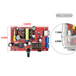 Adjustable DC Power Supply Module 1.2V to 23V 24W 3-Digit LED Display Compact Voltage Regulator Circuit Testing USB Powered Devices