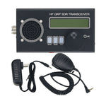(Single microphone) 10W Portable uSDX 8 Band SDR All Mode Transceiver USB, LSB, CW, AM, FM HF SSB QRP Transceiver QCX-SSB with Battery