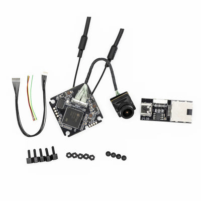 EMAX Wyvern Link Alphaa 200mW 5.8GHz HD FPV VTX Camera Combo – Sonyy IMX415, 1080P/90FPS, 720P/120FPS, OpenIPC Firmware, Betaflight OSD Canvas Mode, 4.83g, 25.5×25.5mm, IPEX1 for Racing Freestyle Drone