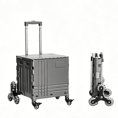 Xmund Portable Hand Pulling Shopping Cart With Smooth Wheels Vegetable Buying Cart Miniature Trolley for Home Use And Market with Retractable Handle