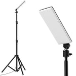 84 LED Floor Lamps with 1.8m Tripod Stand Work Light Outdoor for Family Gathering 6500-7000K IP67Brightness Height Adjustable LED Work Lamp Portable Camping Light Powered By Mible Power Bank