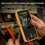 LinkMejor OS1 Mini Oscilloscope Multimeter 10MHz Bandwidth 48MSa/s Sampling Rate 1000V DC Voltage Measurement Portable Multifunctional Tester for Professional Electronics Troubleshooting