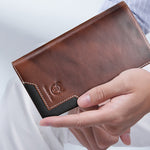 LinkMejor Genuine Leather Men’s Long Wallet Large-capacity Coin Purse RFID Blocking Credit Card Holder Multifunctional Handbag Clutch Wallet
