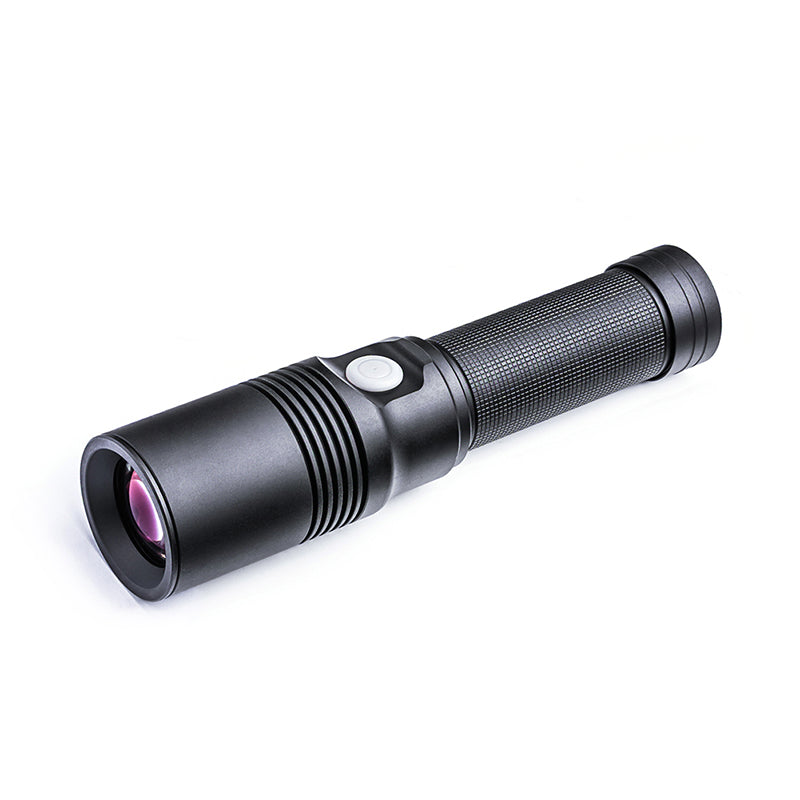 LinkMejor L10 Max 1200M 400LM Long Shoot LEP Flashlight With 21700 Battery Moment Throw Strong Spotlight Type-C Rechargeable Search Light