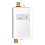 3000W/3800W Electric Instant Tankless Water Heater 304 Stainless Steel IPX4 Waterproof Compact Design US/EU Plug Quick Heating for Kitchen Washbasin