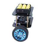 LinkMejor Two Wheels 2WD Pbot 3.0 Self-Balancing Smart Robot Kit for Arduino Programming Ultrasonic Obstacle Avoidance bluetooth Control