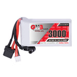 LinkMejor GNB 7.4V 3000mAh 5C 2S LiPo Battery DC5.5/XT60U Plug for Fatshark Glasses