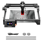 [EU/US Direct] LONGER RAY5 10W Laser Engraver Newly Upgraded Version 24000mm/min Engraving Speed 0.06x0.06mm Laser Spot 3.5 inch Touch Screen 400x400mm Working Area+RAY5 Extension Kit