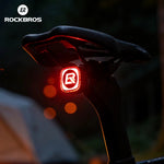LinkMejor Q2 MAX Bike Taillight 400mAh USB-C Rechargeable Waterproof Auto Brake Rear Light for Night Riding Safety