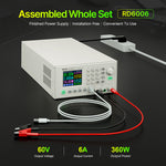 LinkMejor RD6006 Assembled Set USB DC DC Voltage Current Step-Down Bench Power Supply Buck Adjustable Converter 60V 6A