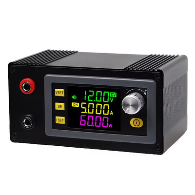 LinkMejor Buck Boost Converter 0-36V 5A/6A 60W/120W Power Supply Module Adjustable Voltage Regulator Regulated Laboratory Power Supply