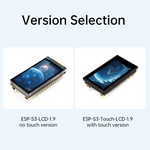 ESP32-C6 ESP-S3 Development Board with 1.9-inch LCD Display Touch Screen  2.4GHz WiFi BLE 5 BT Large Capacity Flash