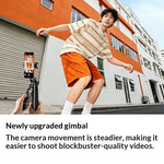 Ugreen LP1017 Auto Pops Up Tripod Selfie Stick 1.65m Extendable Bluetooth Remote 360° Rotation Universal Phone Camera Stand
