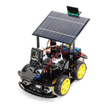 LinkMejor Solar ESP32-32 Camera Programming Education Robot Car IoT Ultrasonic Intelligent Programming Robot